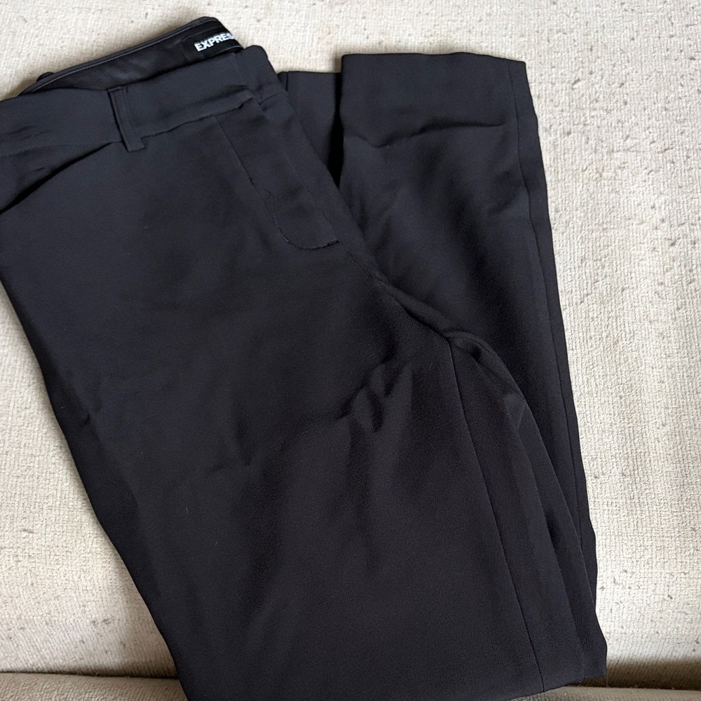 Express Women’s Black Dress Pants - Sleek Straight Leg